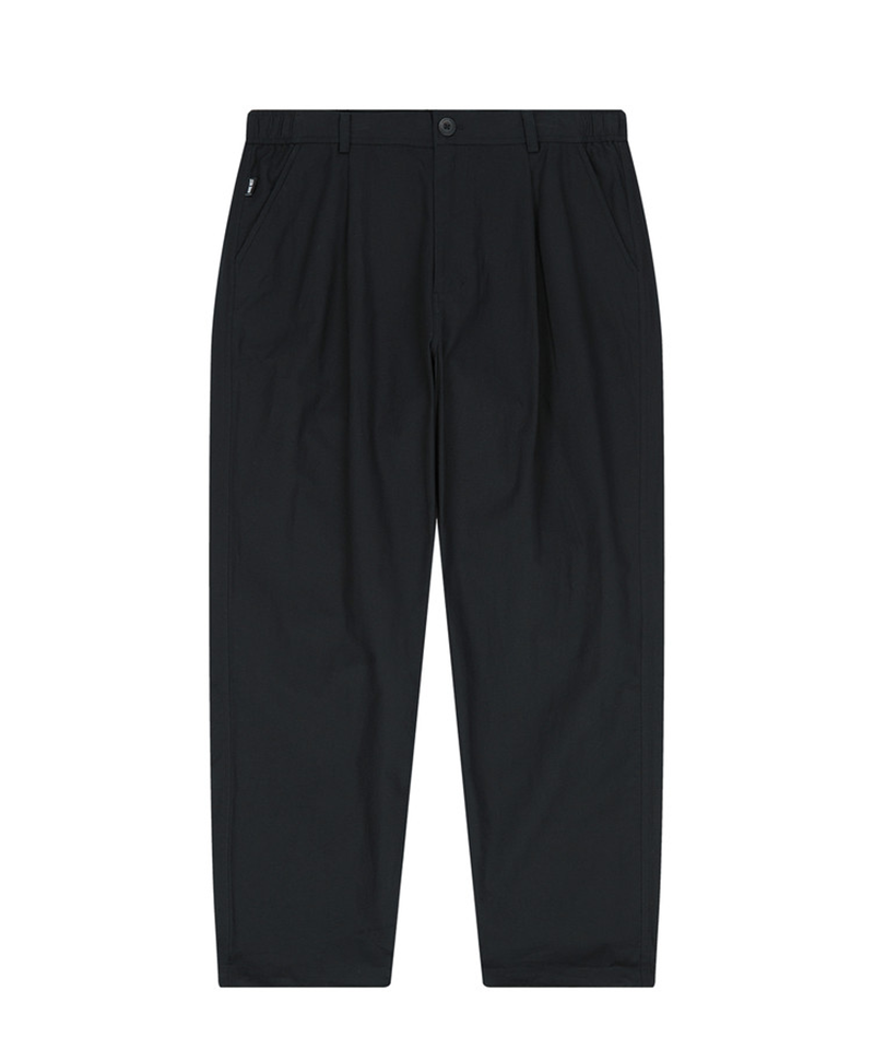 Jamie West One Tuck Wide String Pants - Black