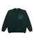 Jamie West Stadium Collar Woven Pocket Sweatshirts - Green