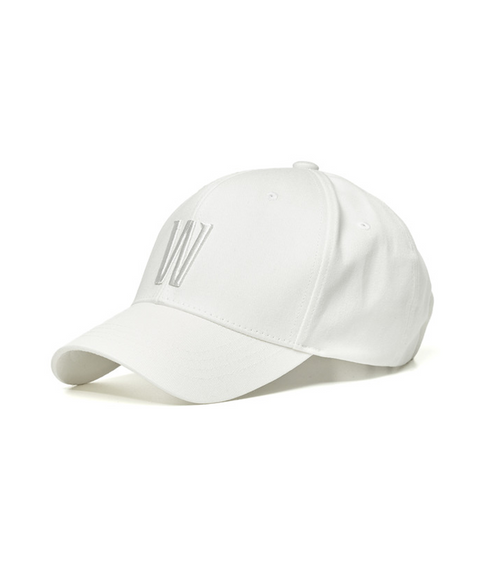 Jamie West Wayne Ballcap - White