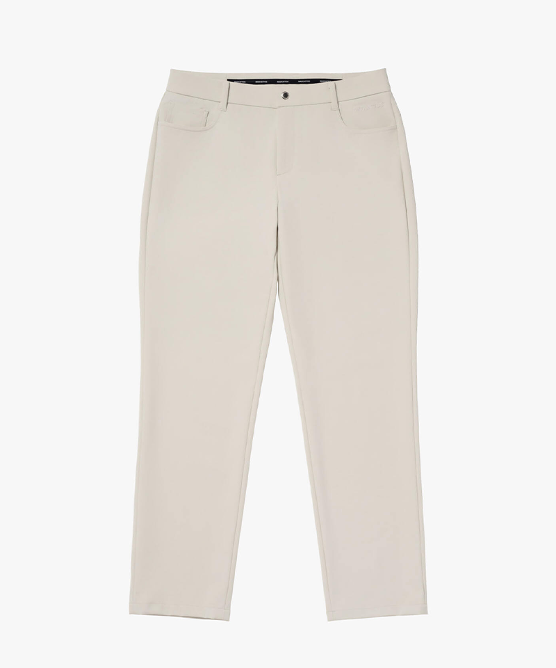 MCC Men's Tour 5-Pocket Stretch Pants - Light Grey