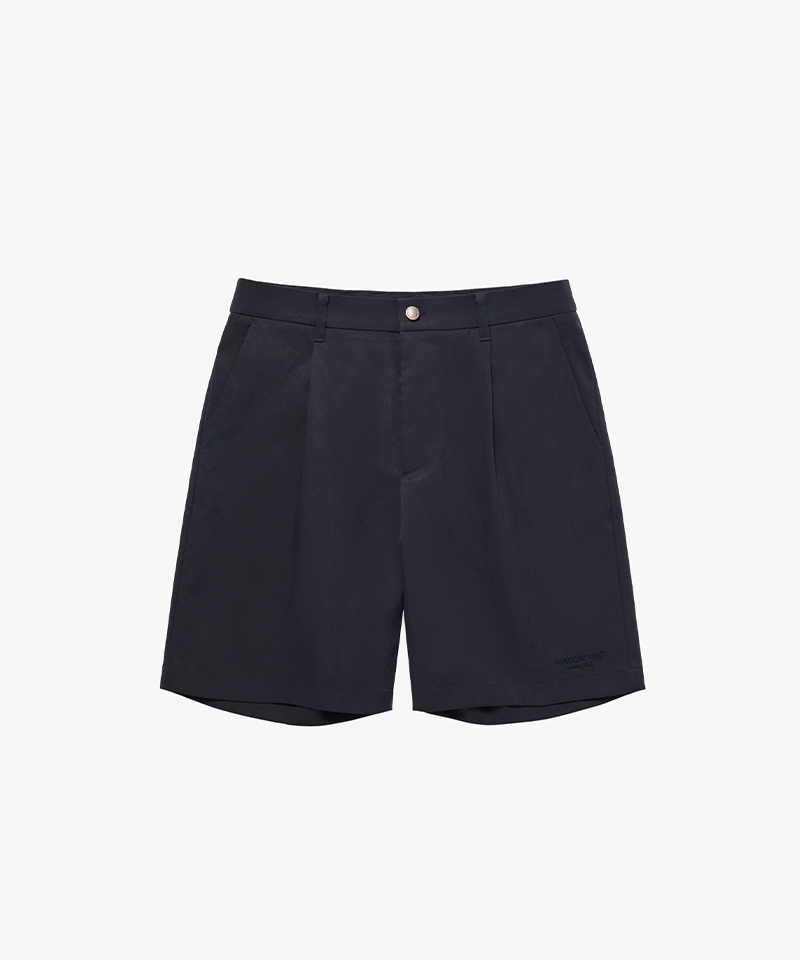 MCC One-Tuck Half Pants - Dark Navy