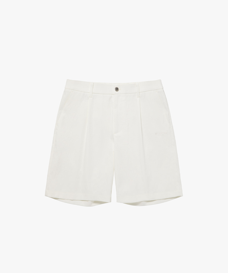 MCC One-Tuck Half Pants - Off White