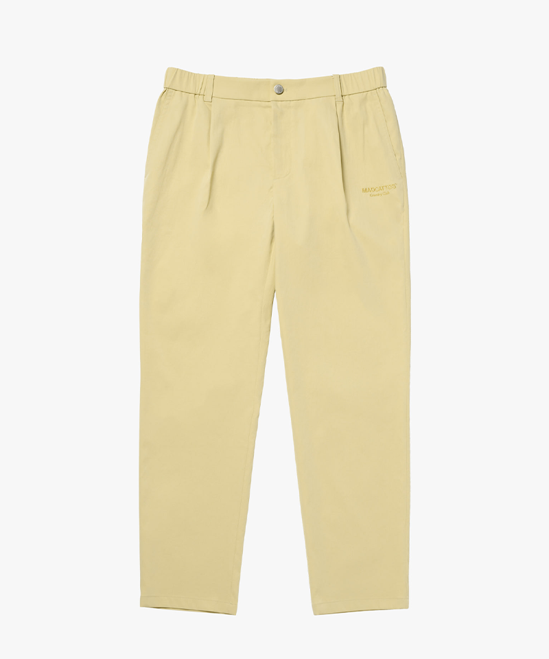 MCC One-Tuck Pants - Yellow
