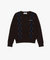 MCC Women's Argyle Crew Neck Sweater - Dark Brown