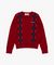 MCC Women's Argyle Crew Neck Sweater - Red