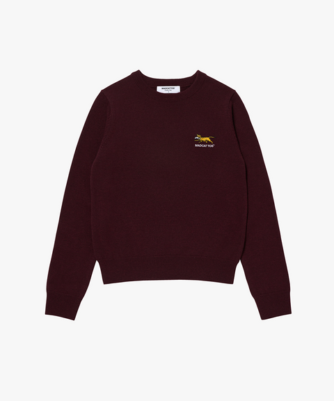 MCC Women's Crew Neck Sweater - Burgundy