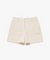 MCC Women's Out Pocket Corduroy Half Pants - Off White