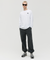 Goal Studio Men's Essential Layered Long Sleeve Tee - Melange Grey