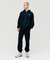 Goal Studio Men's Essential Brushed Full Zip-Up Hoodie - Navy