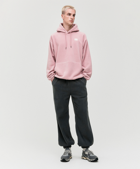 Goal Studio Men's Essential Microfleece Hoodie - Indie Pink