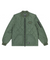 Jamie West Lettering Quilted Detachable Jumper - Green
