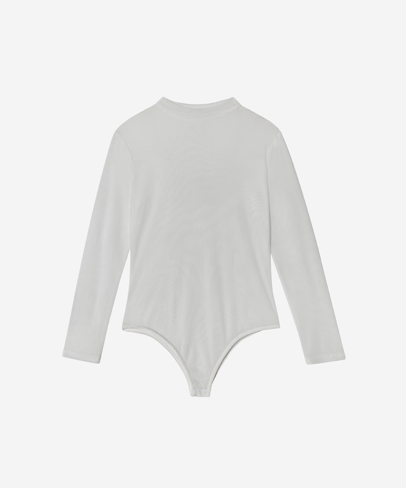 OBER Golf Mesh Base Layer Bodysuit - White