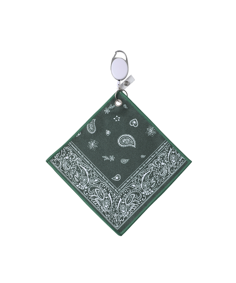 Monday Flow Compact Ball Towel  - Green