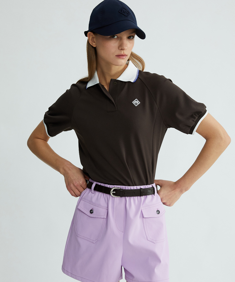 Monday Flow Outpocket Banding Shorts - Lavender