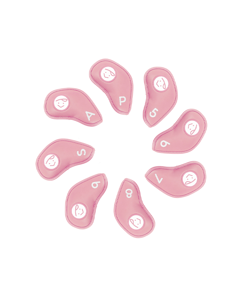 PIV'VEE Basic Iron Cover Set - Bubble Pink
