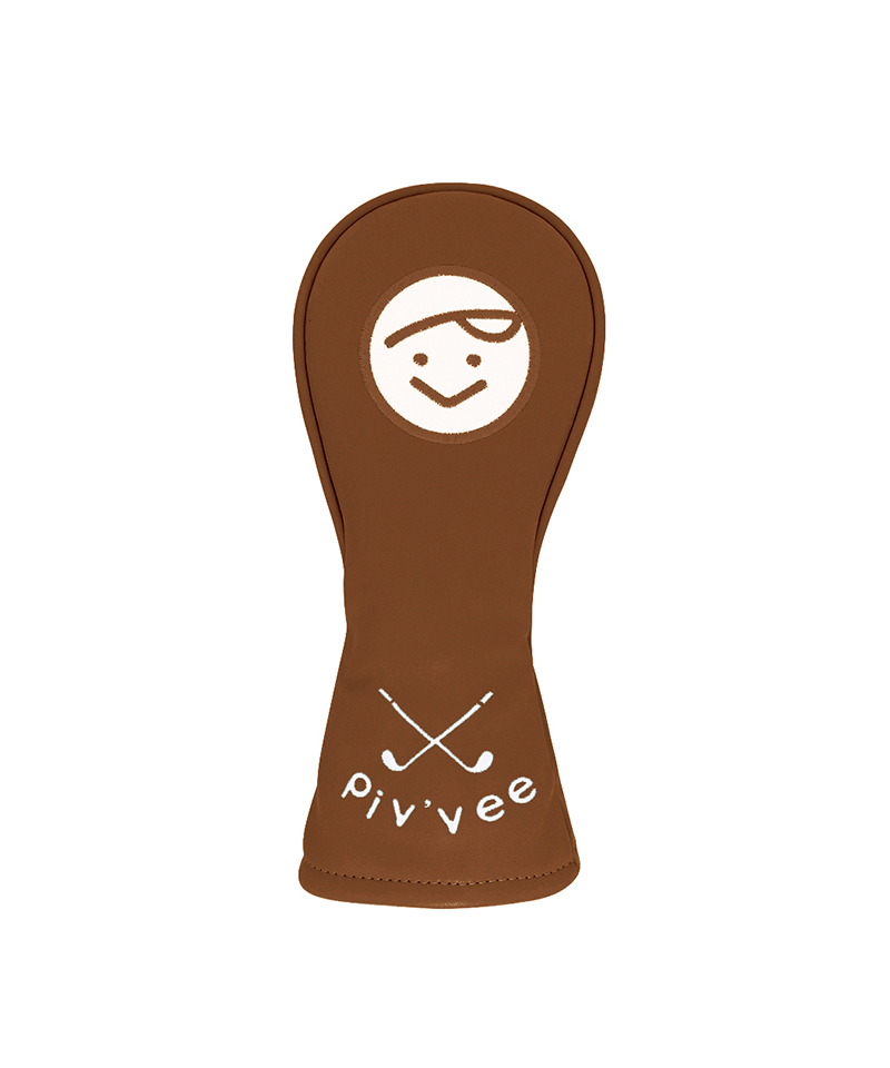 PIV'VEE Wood Headcover - Squirrel Brown