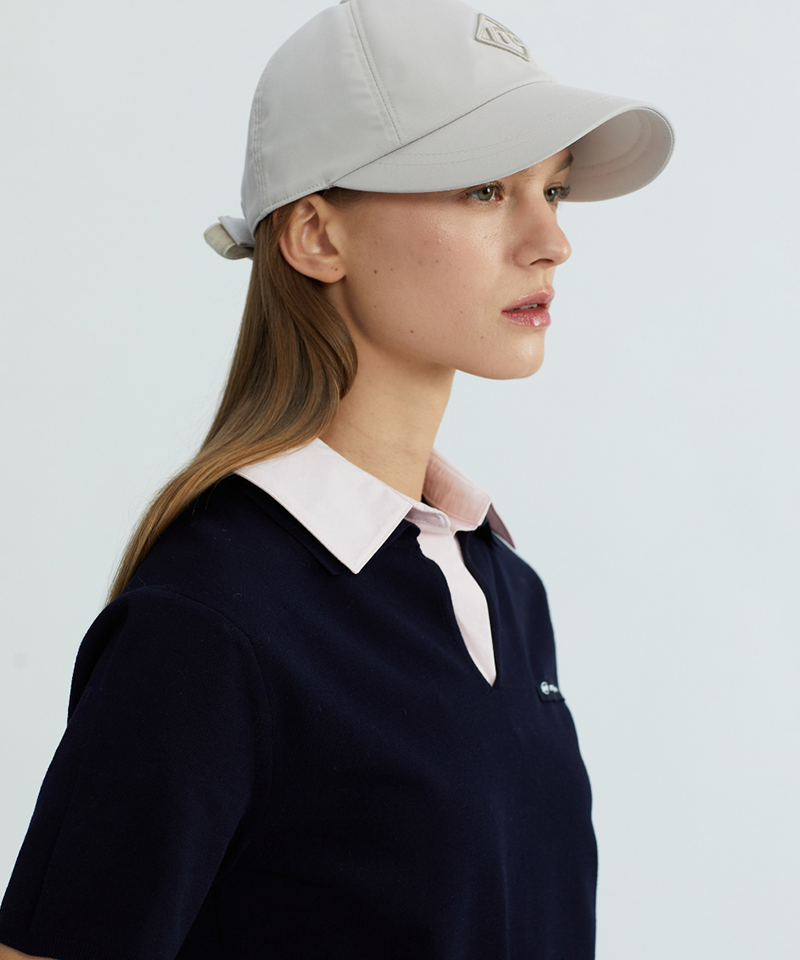 Monday Flow Round Wide Ball Cap - Beige