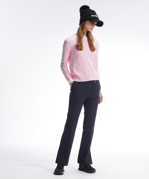 Monday Flow Stress-Free Bootcut Pants - Dark Navy