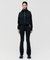 Goal Studio Women's 3-Layer Cropped Active Jacket - Black