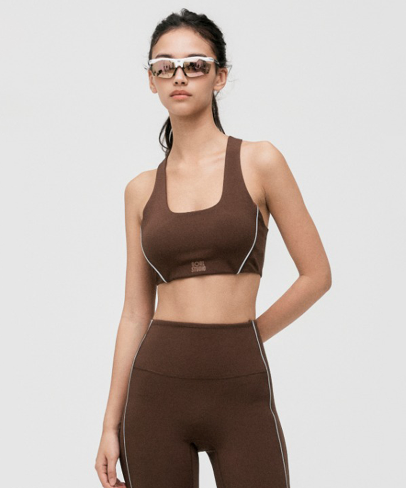 Goal Studio W's Active Bratop - Dark Brown