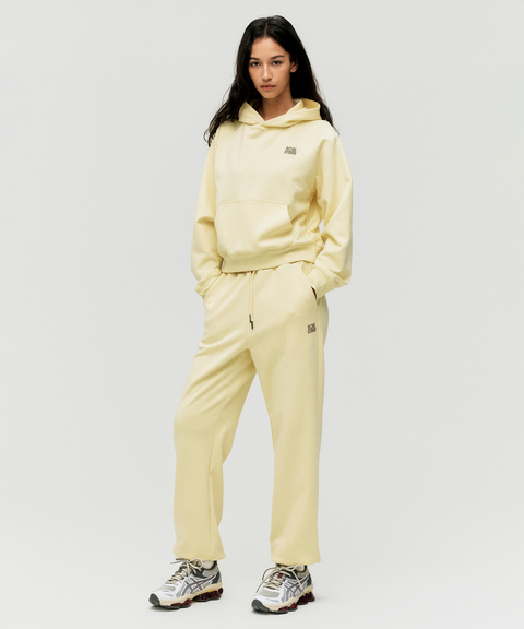 Goal Studio Women's Active Hoodie - Light Yellow