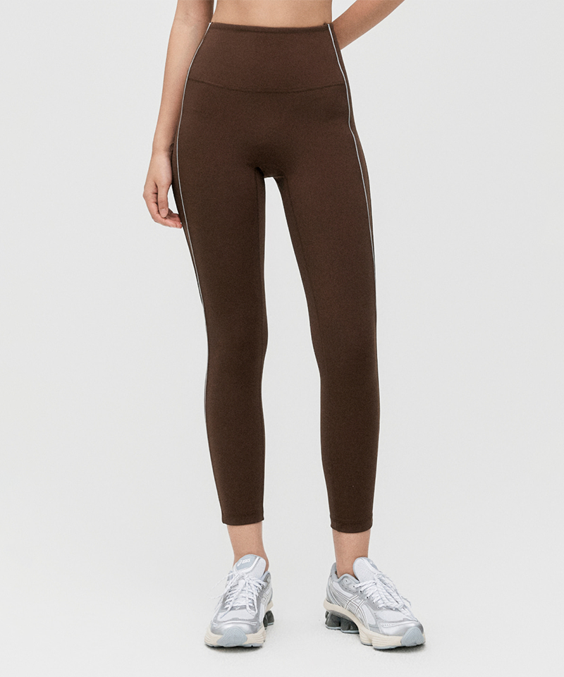 Goal Studio Women's Active Leggings - Dark Brown