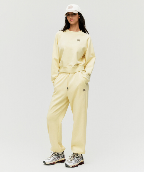 Goal Studio Women's Active Sweat - Light Yellow