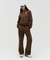 Goal Studio Women's Essential Brushed Pants - Dark Brown