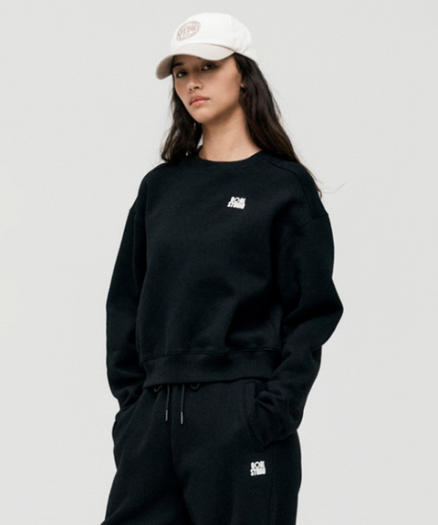 Goal Studio Women's Essential Brushed Sweat - Black
