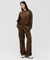 Goal Studio Women's Essential Brushed Sweat - Dark Brown