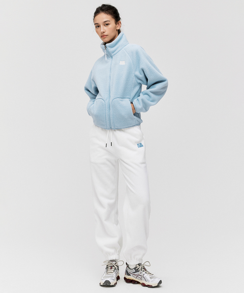 Goal Studio Women's Essential Fleece Jacket - Sky Blue