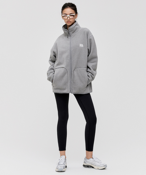 Goal Studio Women's Essential Fleece Jacket - Grey