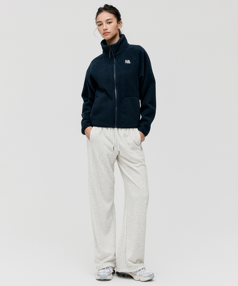 Goal Studio Women's Essential Fleece Jacket - Navy