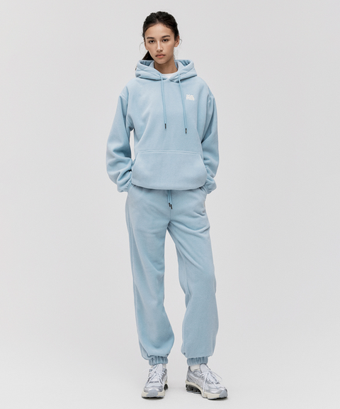 Goal Studio Women's Essential Microfleece Hoodie - Sky Blue