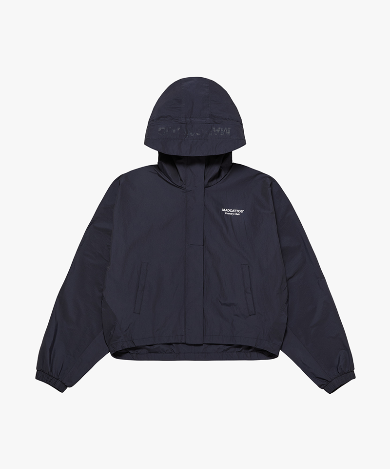 MCC Women's Windbreaker Hood Jacket - Dark Navy