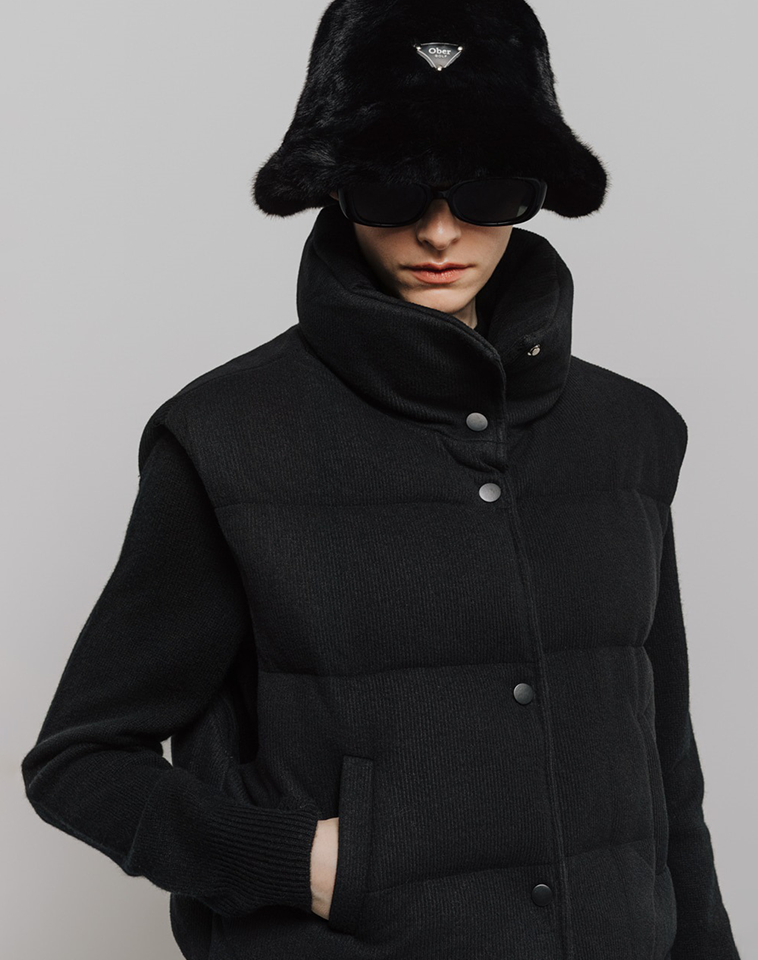 OBER Golf Women's Winter Bucket Hat - Black