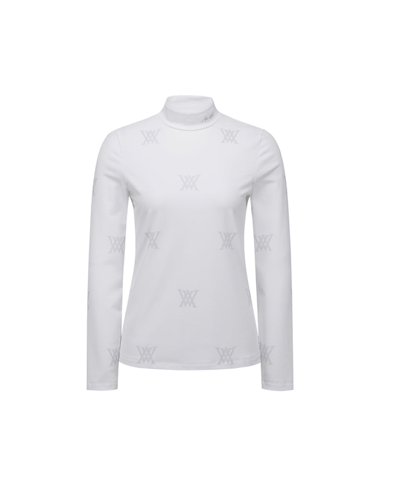 Women's Monogram Logo Baselayer - Off-White