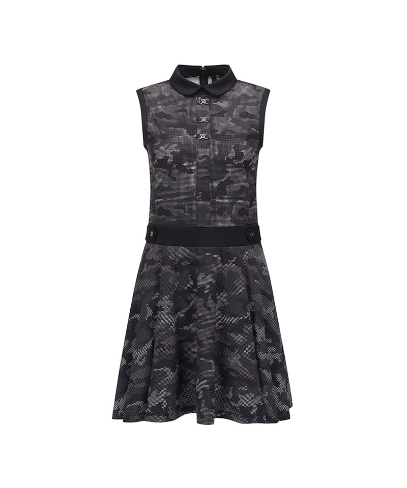 Women Camo Flage Onepiece - D/Brown