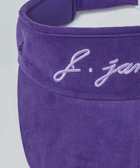 J.Jane 2way Fur Ear Flap Suncap - Purple
