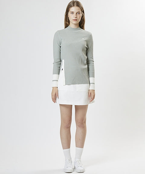 AVEN Front Slit Ribbed Knit - 3 Colors