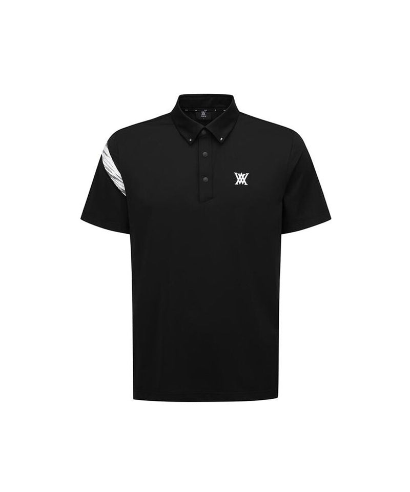 Anew Golf Men's SM Signature Logo Short T-Shirt - Black