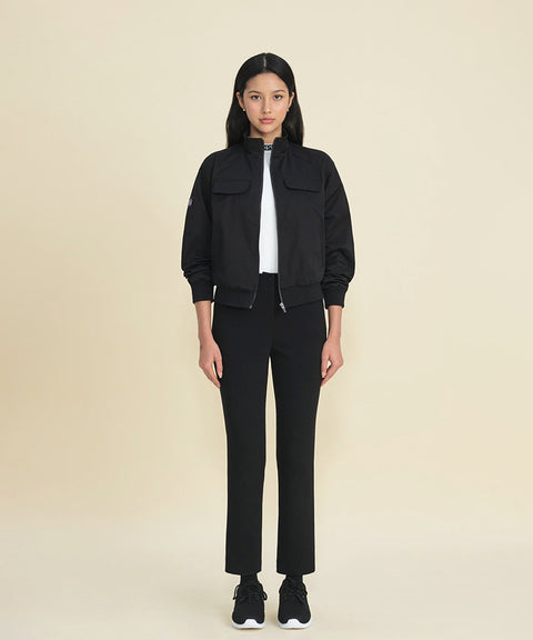 [Warehouse Sale] FORDI Fleece Straight Long Pants version 2 - Black