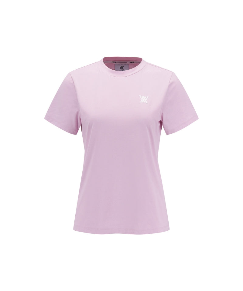 ANEW Golf Women's SM Essential Round Short  T-Shirt - Pink
