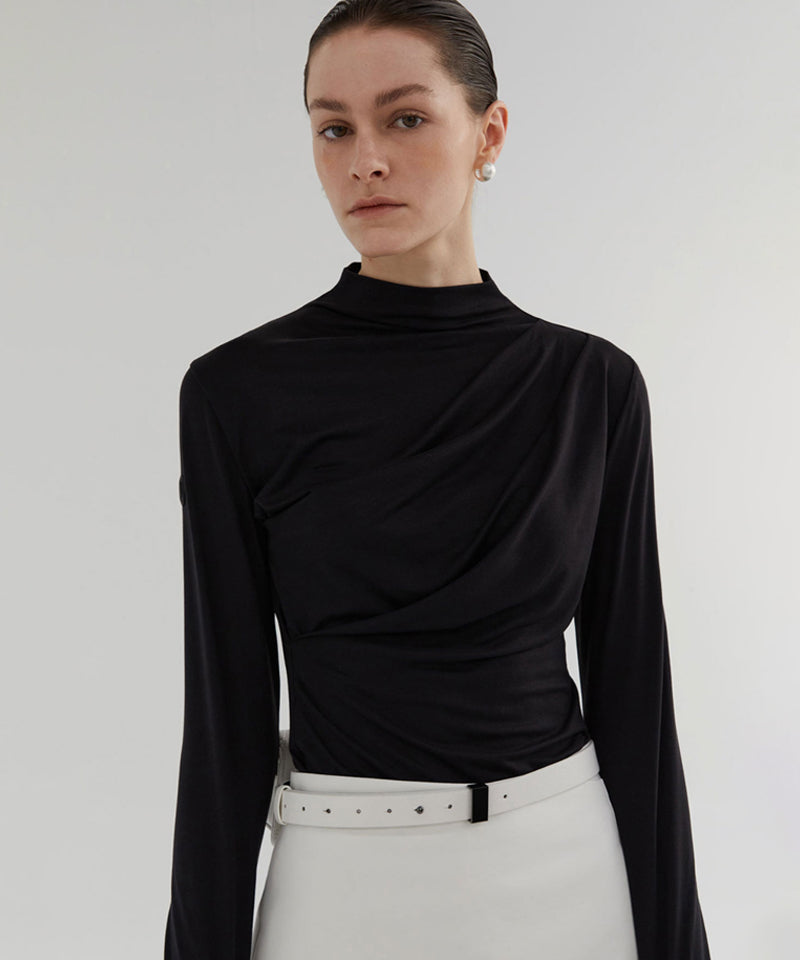 Anell Golf Soft Stretch Top - Black