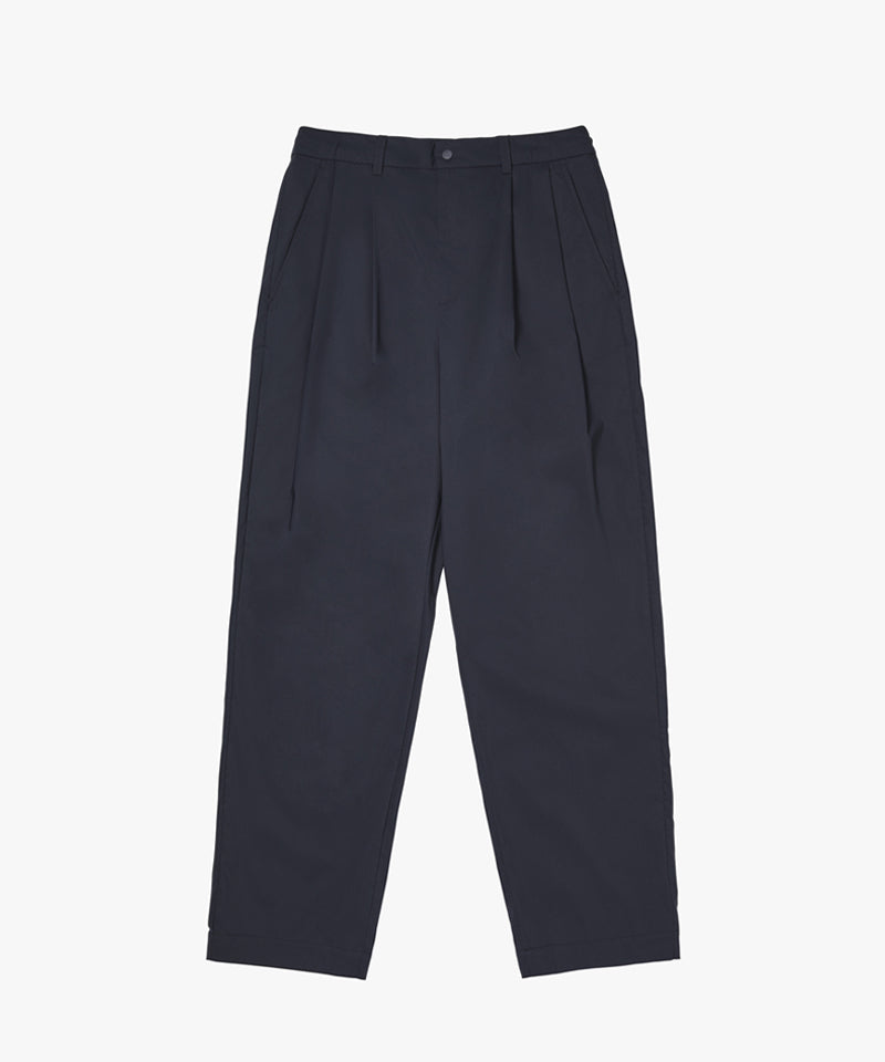 MCC Two Tuck Tapered Pants - Dark Navy