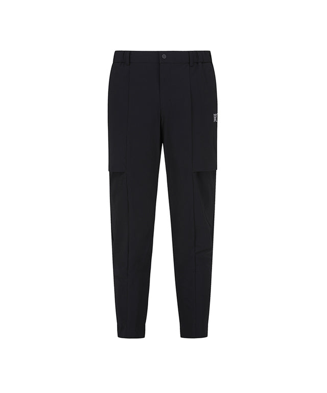 ANEW Golf: Men Tricot  Ventilation Long Pants - Black