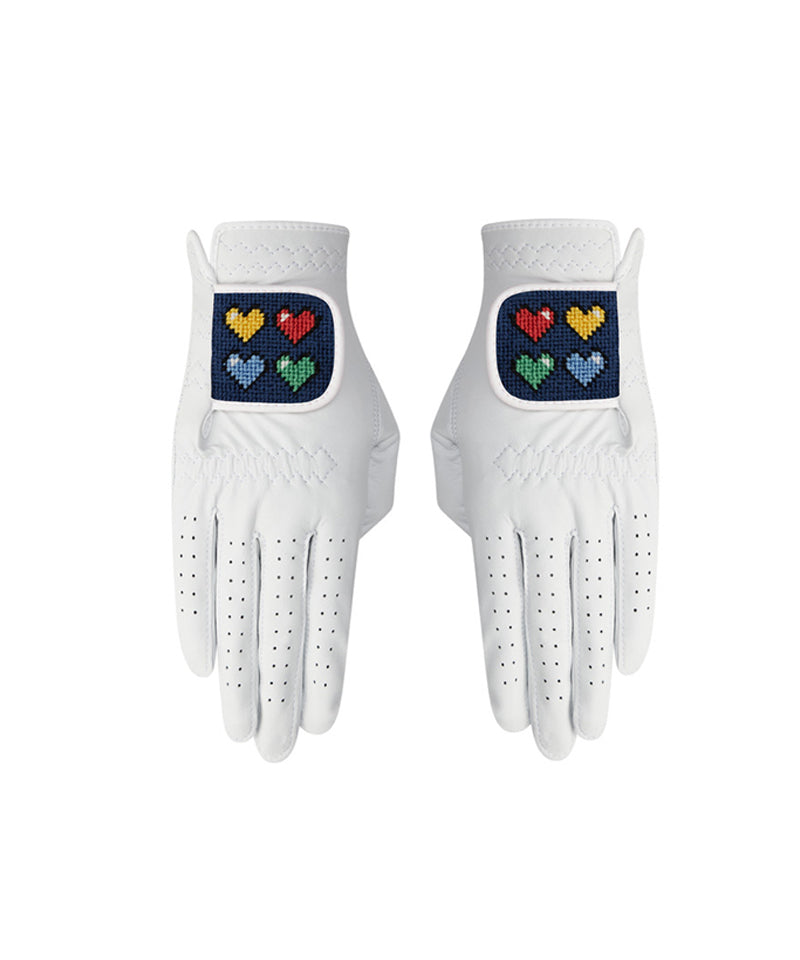 LOLONG Golf Hearts - Navy