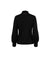 CREVE NINE: Button-up Polo Basic T-shirt - Black