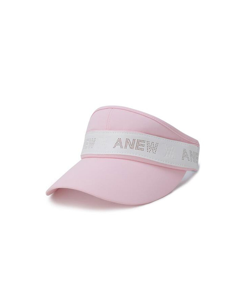 ANEW Golf Women's Tape Point High Crown Visor - Pink