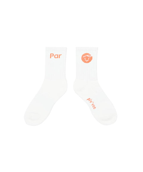 PIV'VEE Par Socks - Apricot Orange